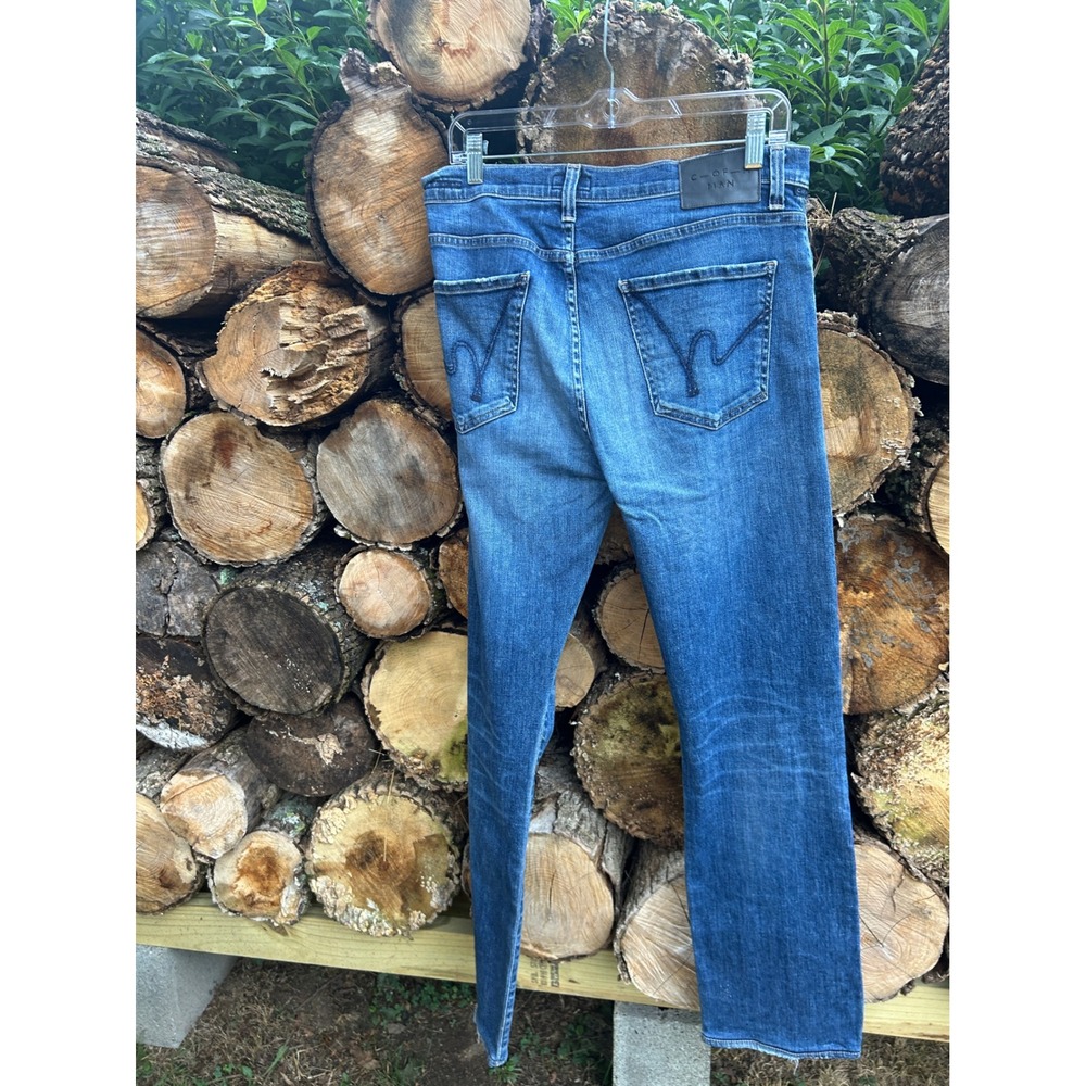 Citizens of Humanity Mens Sid Straight Leg Jeans Blue Wash 604-372 Made in USA - Picture 16 of 16